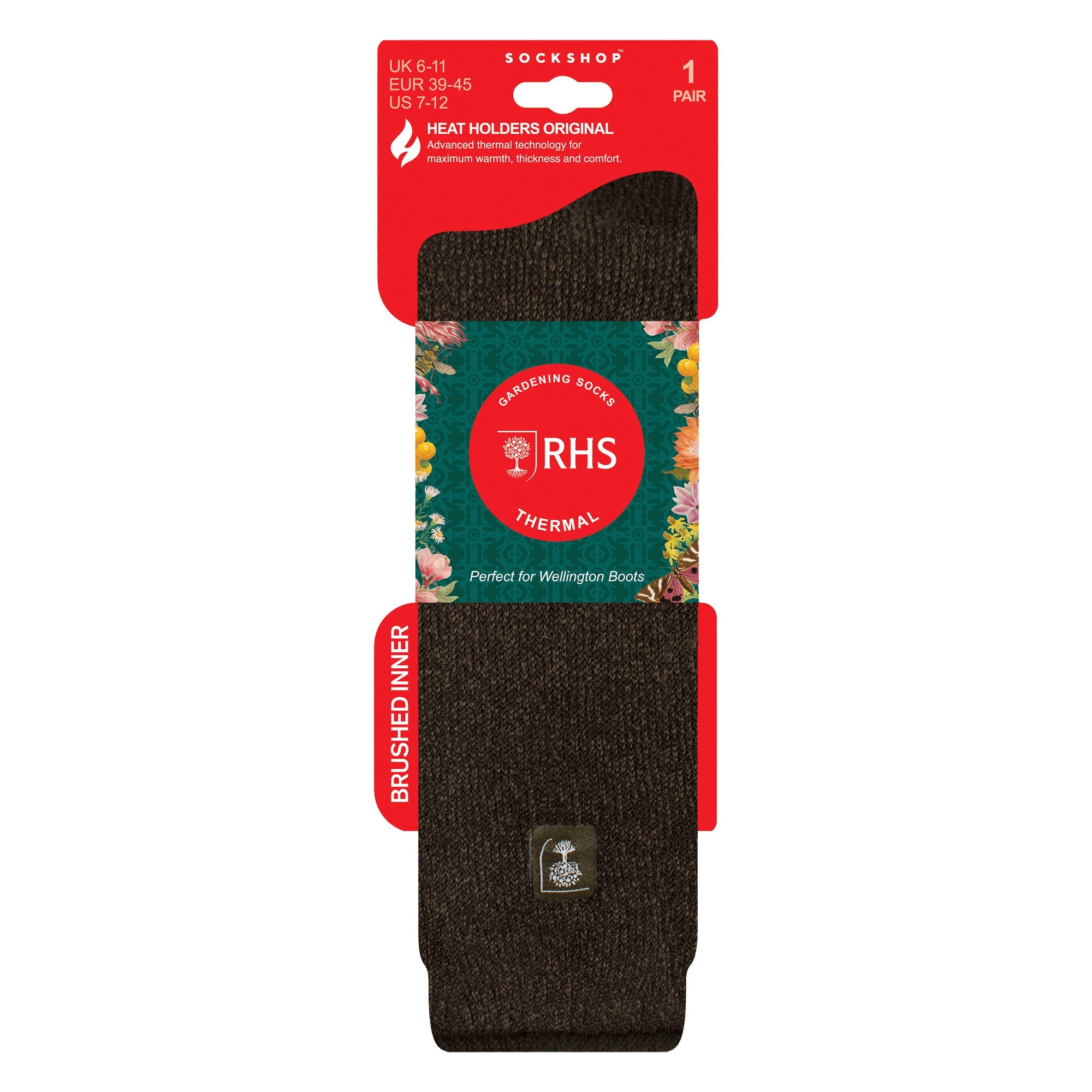 Sock Snob Mens RHS Long Knee High Thermal Wellington Boot Socks