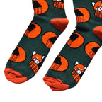 Bare Kind Save the Red Pandas Bamboo Socks