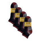 Sock Snob Mens Ankle Soft Breathable Bamboo Work Socks for Summer Multipack Options