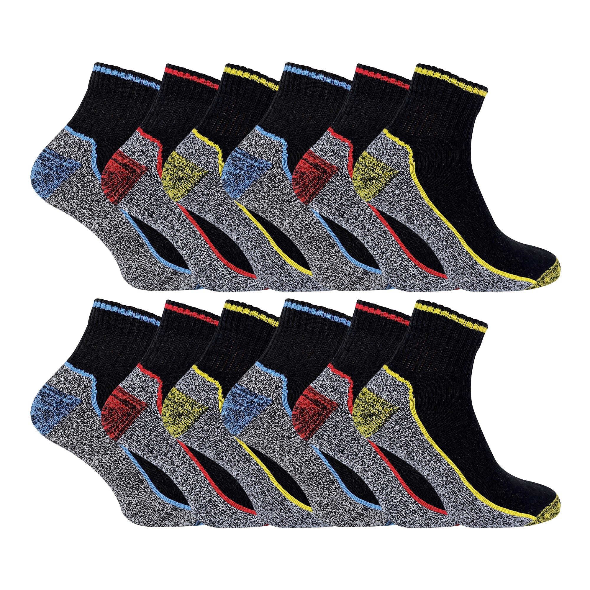 Sock Snob Mens Ankle Soft Breathable Bamboo Work Socks for Summer Multipack Options