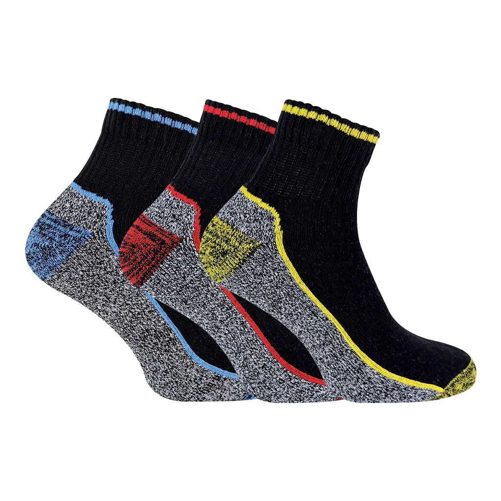 Sock Snob Mens Ankle Soft Breathable Bamboo Work Socks for Summer Multipack Options