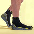 Sock Snob Mens Ankle Soft Breathable Bamboo Work Socks for Summer Multipack Options