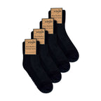 Dr.Socks 4 Pack Extra Wide Bamboo Diabetic Ankle Socks