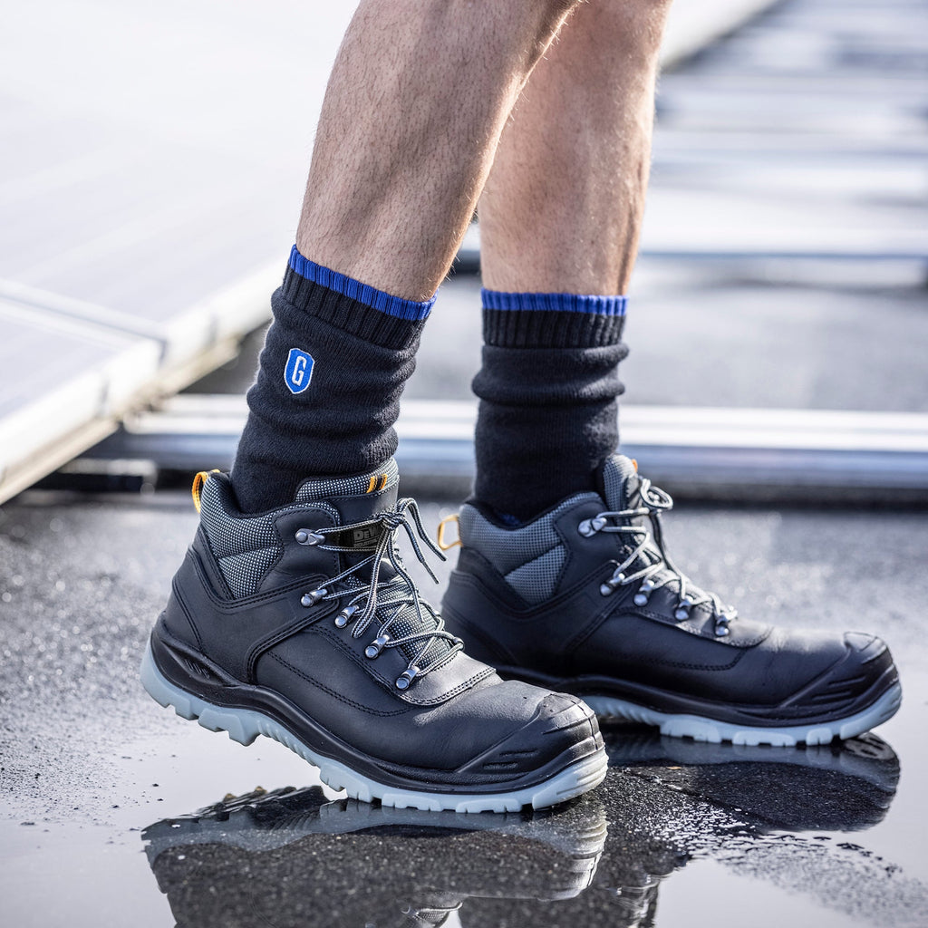 Blueguard Anti Abrasion Heavy Duty Work Socks for Steel Toe Boots