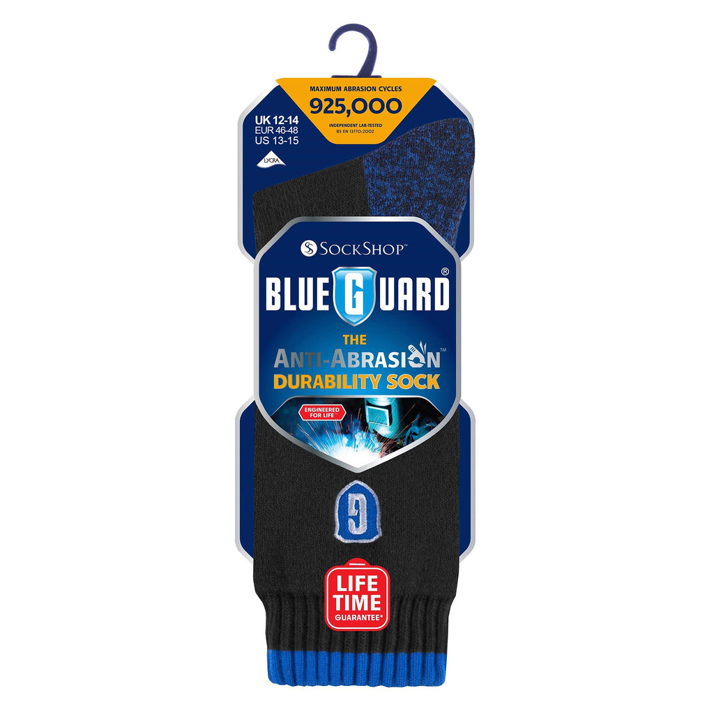 Blueguard Anti Abrasion Heavy Duty Work Socks for Steel Toe Boots