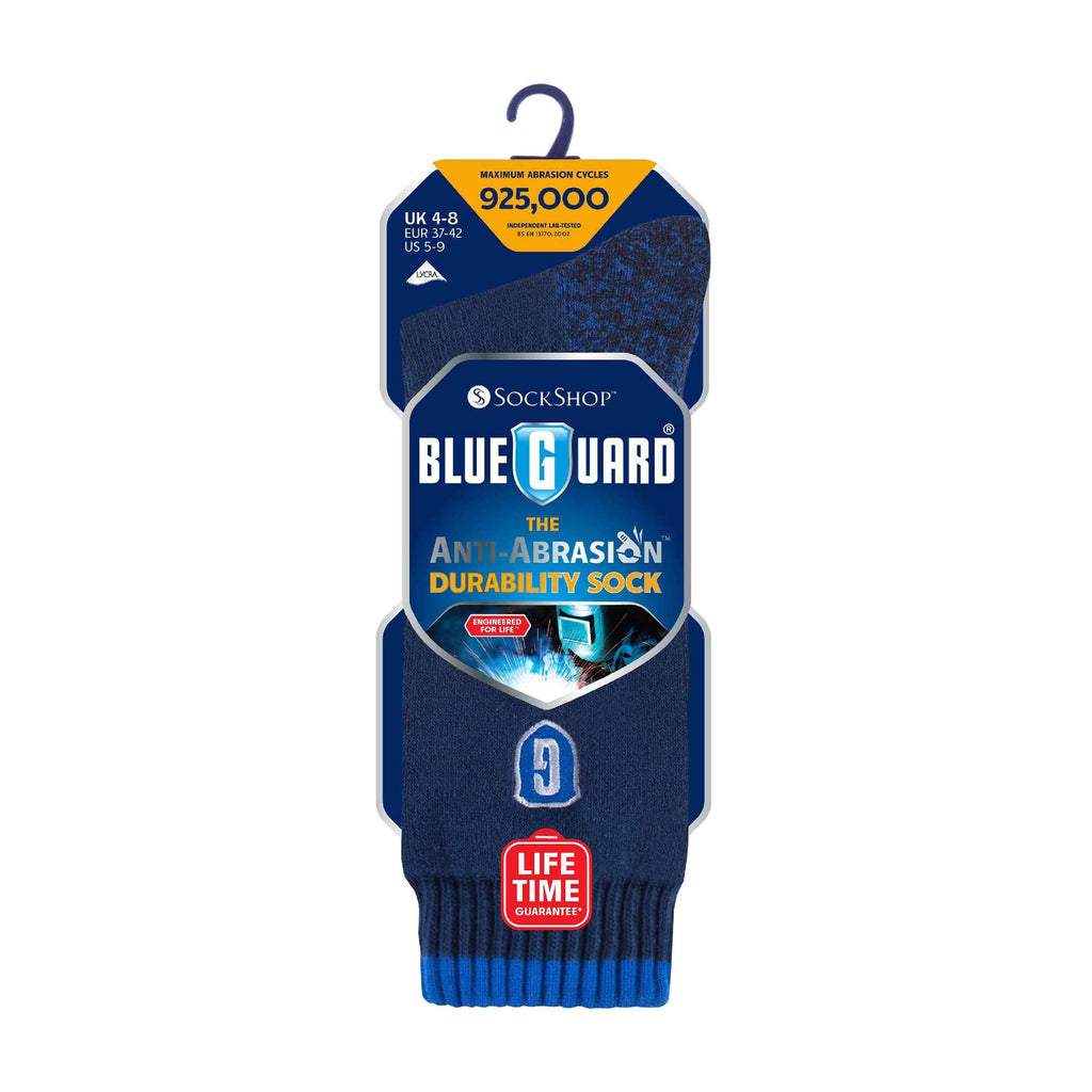 Blueguard Anti Abrasion Heavy Duty Work Socks for Steel Toe Boots