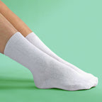 Sock Snob 6 Pack Girls and Boys Plain Soft Breathable Cotton School Socks (3 Sizes)