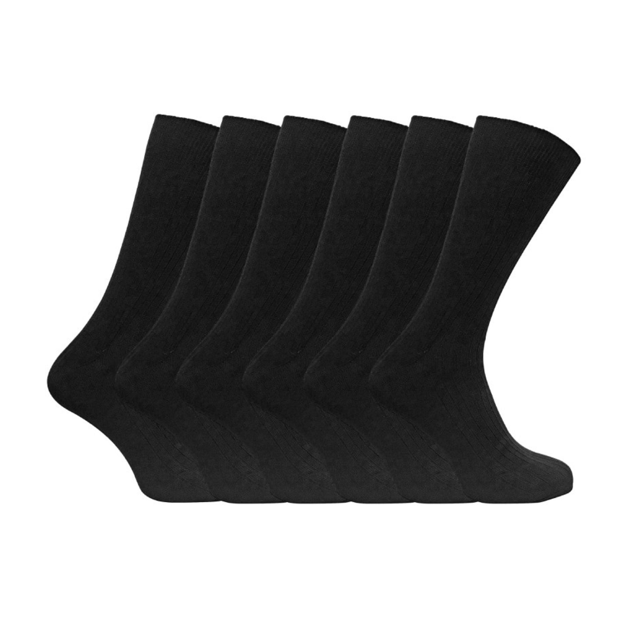 Sock Snob Mens Thin Soft Cotton Plain Coloured Socks (Multipack Options)