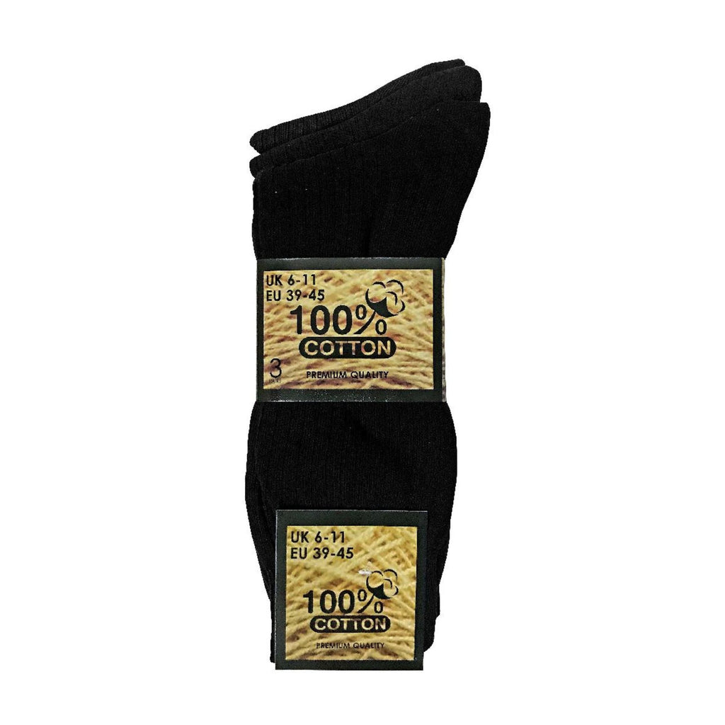 Sock Snob Mens Thin Soft Cotton Plain Coloured Socks (Multipack Options)