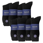 Sock Snob Mens Thin Soft Cotton Plain Coloured Socks (Multipack Options)