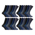 Sock Snob Mens Thin Soft Cotton Plain Coloured Socks (Multipack Options)