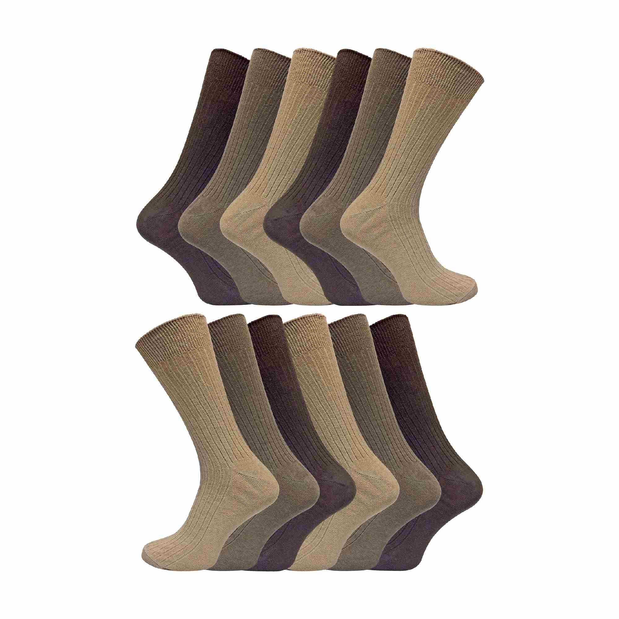 Sock Snob Mens Thin Soft Cotton Plain Coloured Socks (Multipack Options)