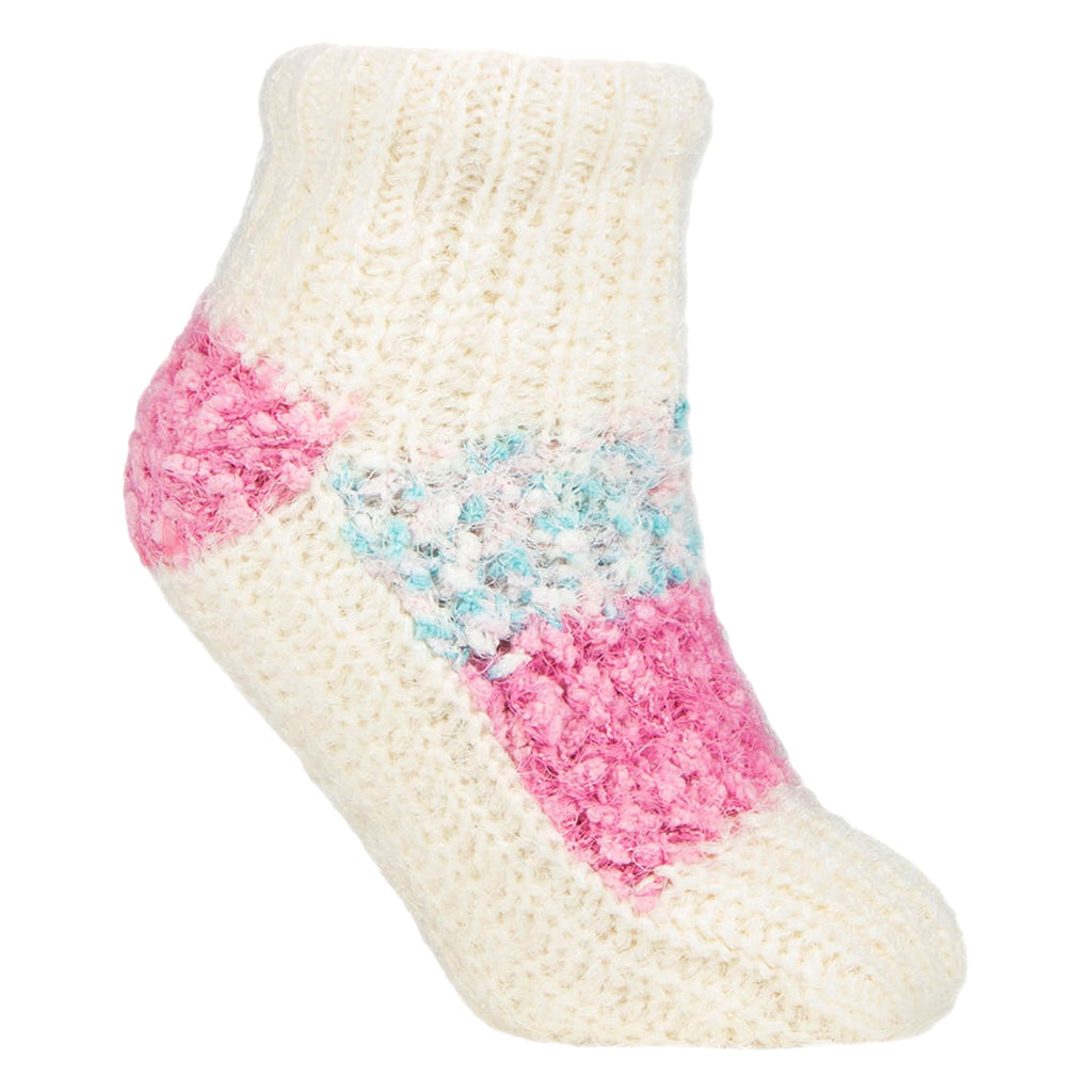 Elle 1 Pair Womens Sherpa Lined Slipper Socks