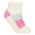 Elle 1 Pair Womens Sherpa Lined Slipper Socks