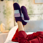 Elle 1 Pair Womens Sherpa Lined Slipper Socks