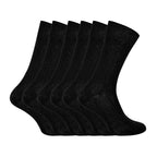 Sock Snob 6 Pack Mens 100% Egyptian Cotton Dress Socks