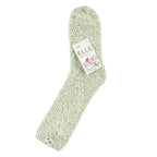 Elle 2 Pack Womens Two Tone Cosy Bed and Home Socks