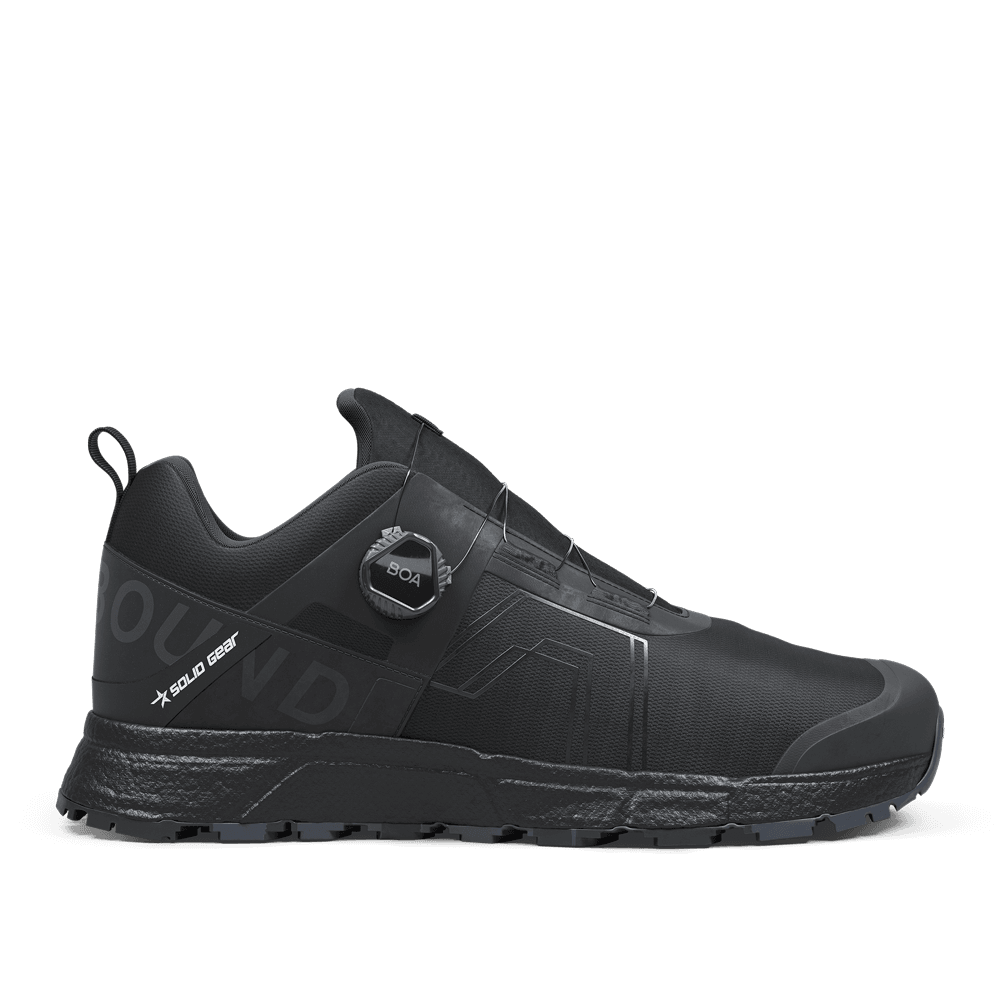 Solid Gear SG16001 Bound Lightweight Non-Safety Work Trainers Black