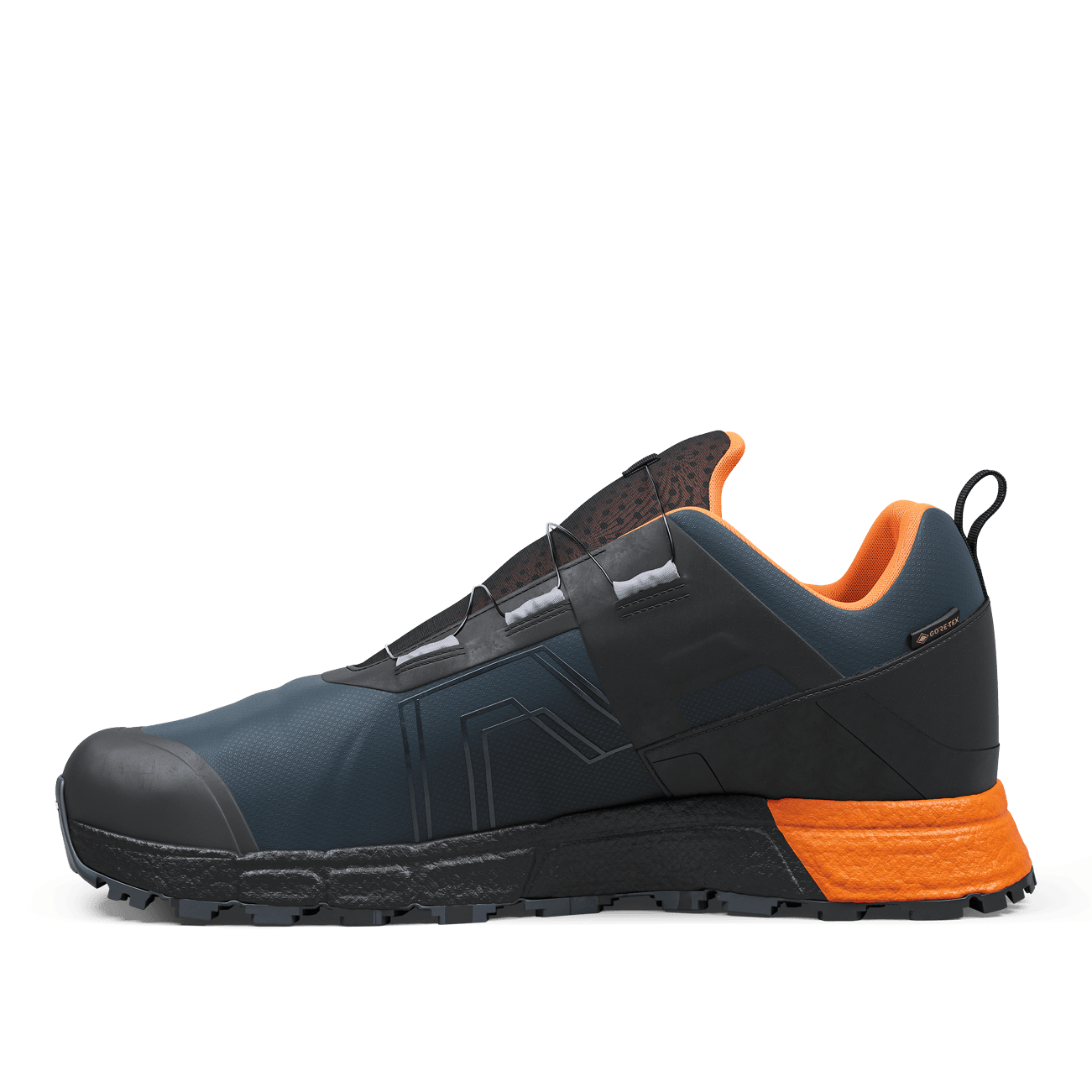 Solid Gear SG16004 Bound GTX Low Non-Safety Work Trainers Blue/Orange