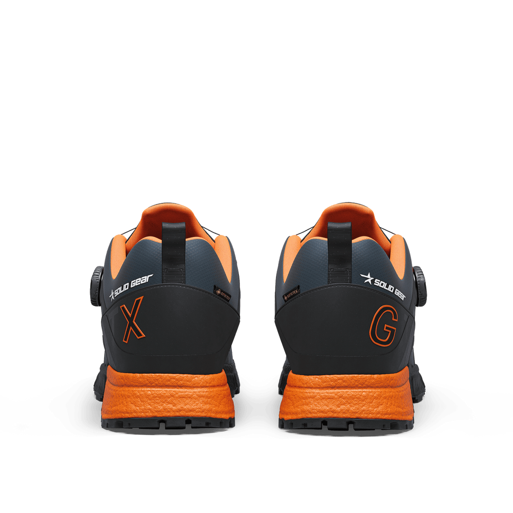 Solid Gear SG16004 Bound GTX Low Non-Safety Work Trainers Blue/Orange