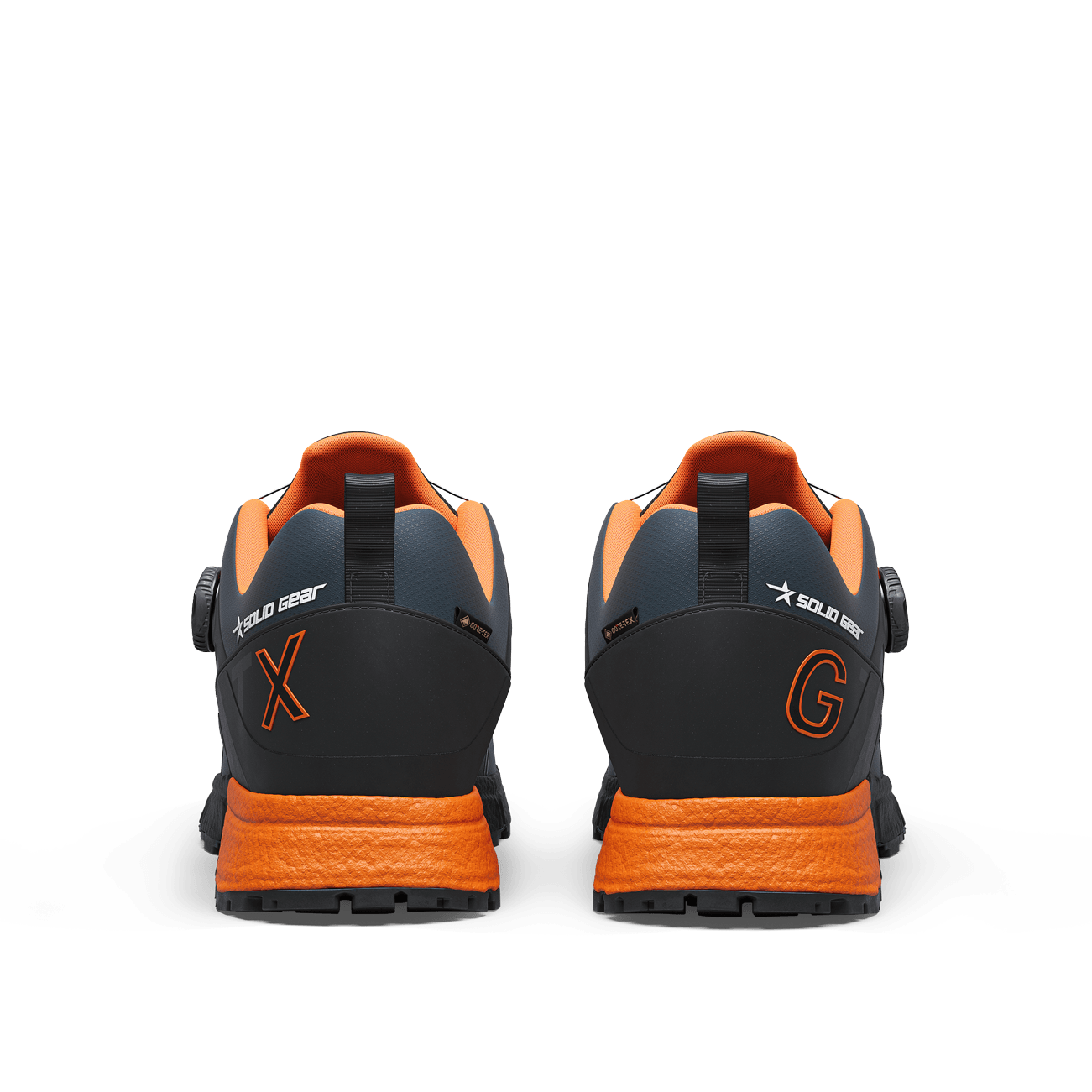 Solid Gear SG16004 Bound GTX Low Non-Safety Work Trainers Blue/Orange