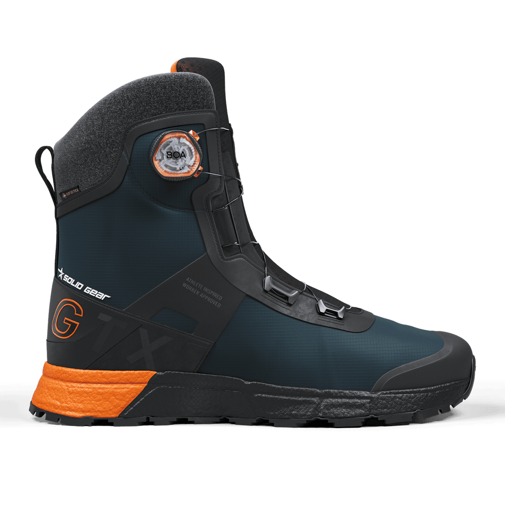 Solid Gear SG16006 Bound GTX High Non-Safety Boots Blue/Orange