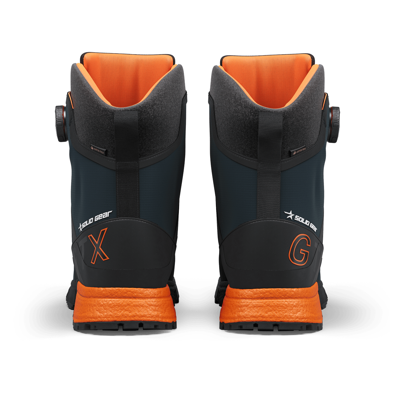 Solid Gear SG16006 Bound GTX High Non-Safety Boots Blue/Orange