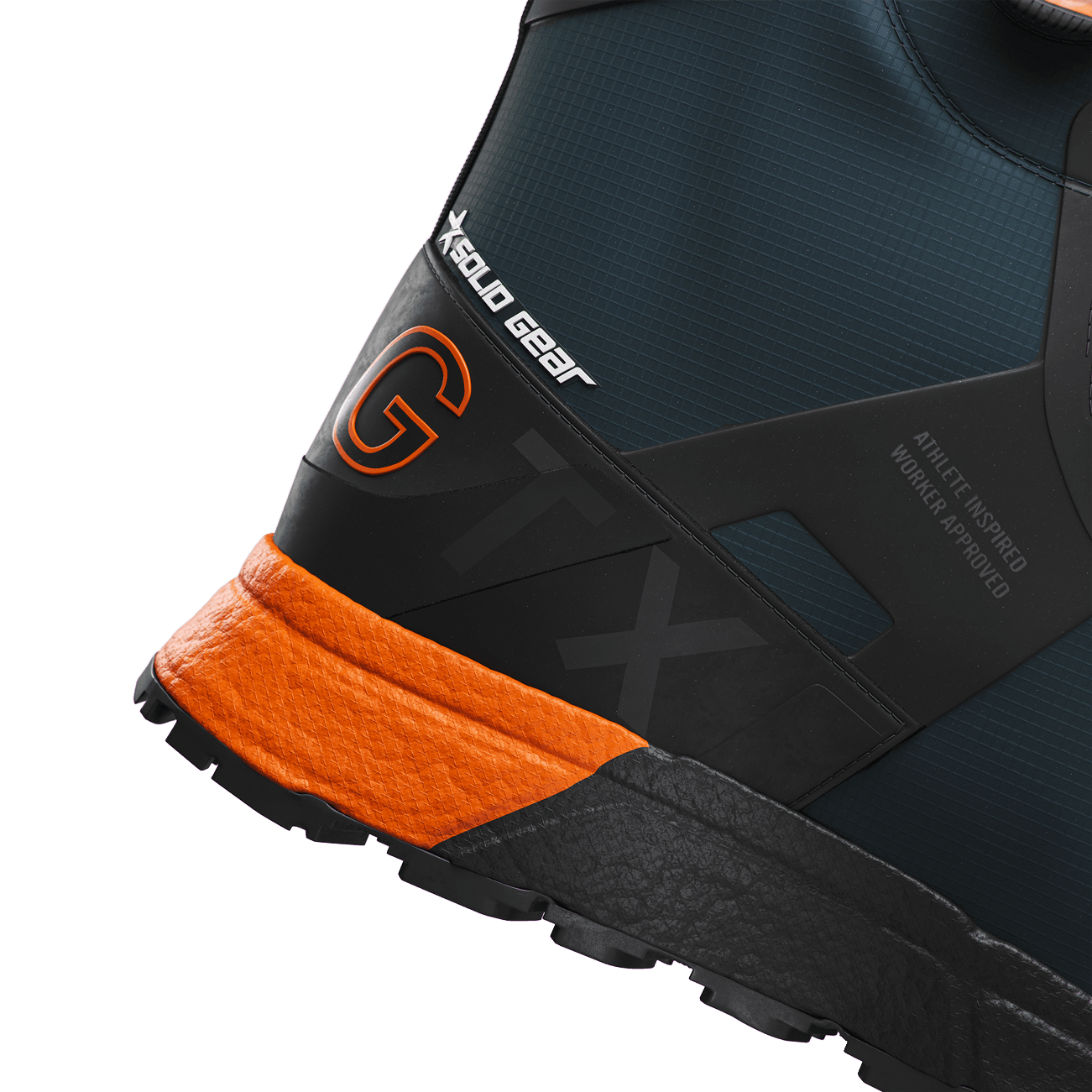 Solid Gear SG16006 Bound GTX High Non-Safety Boots Blue/Orange