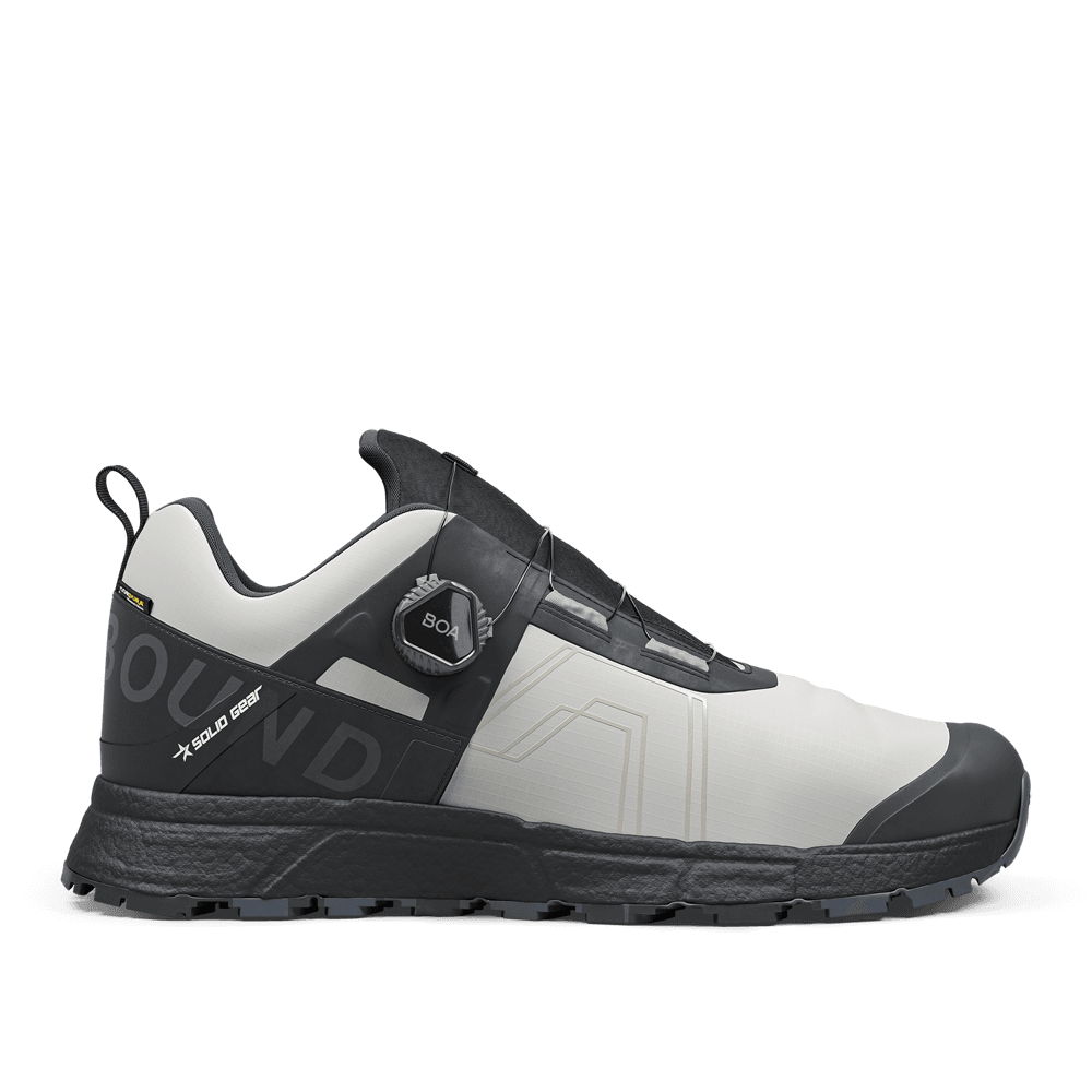 Solid Gear SG16010 Bound Mono Low Non-Safety Work Trainers White / Black