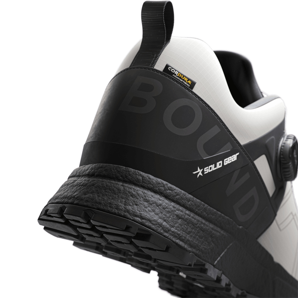 Solid Gear SG16010 Bound Mono Low Non-Safety Work Trainers White / Black