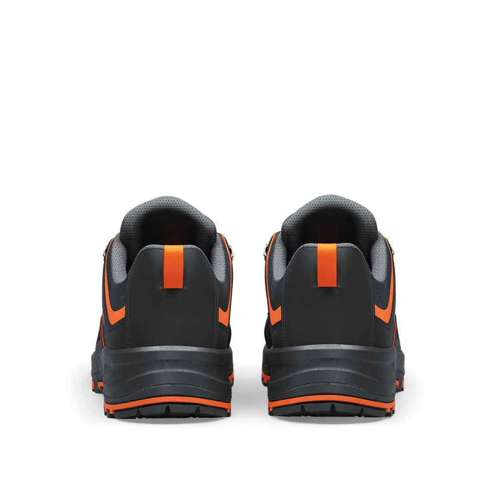 Solid Gear SG73003 Griffin 2 Low Safety Trainers Shoe Black / Orange