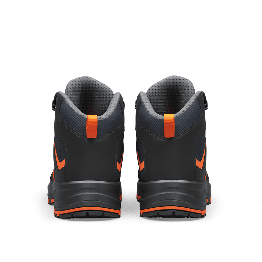 Solid Gear SG73004 Falcon 2 Mid Safety Boots Black / Orange