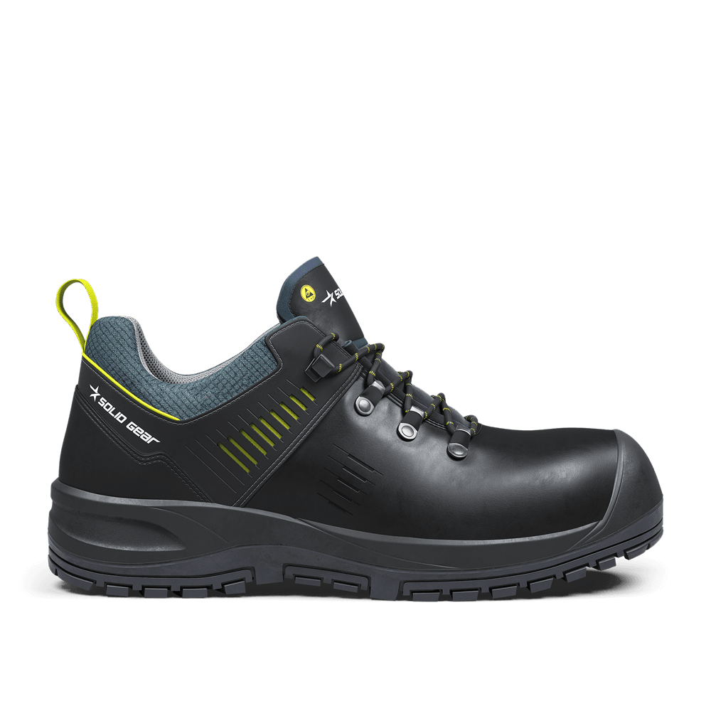 Solid Gear SG73101 Ion Low SR Fiberglass Safety Shoes Black