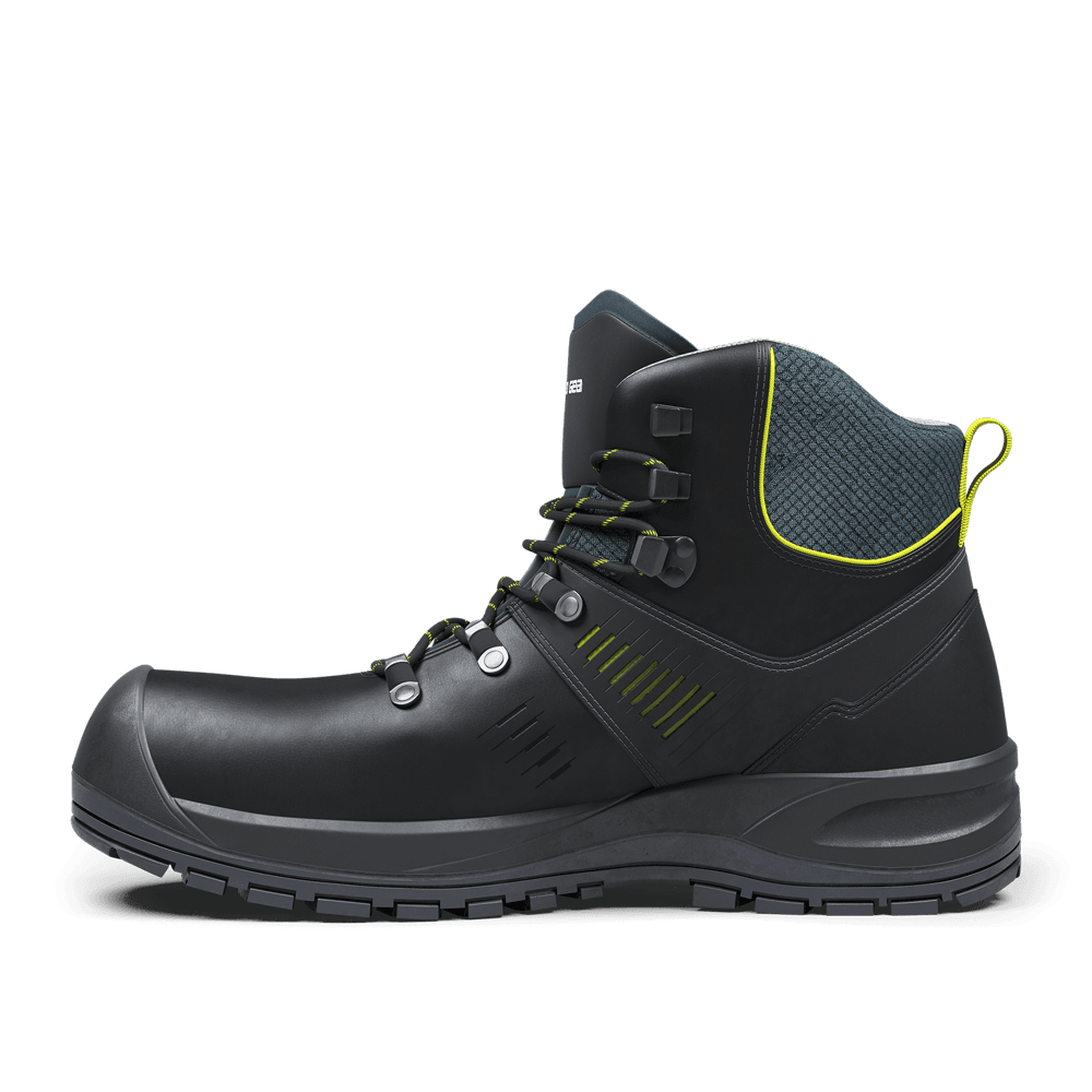 Solid Gear SG73102 Ion Mid Fiberglass Safety Boots Black
