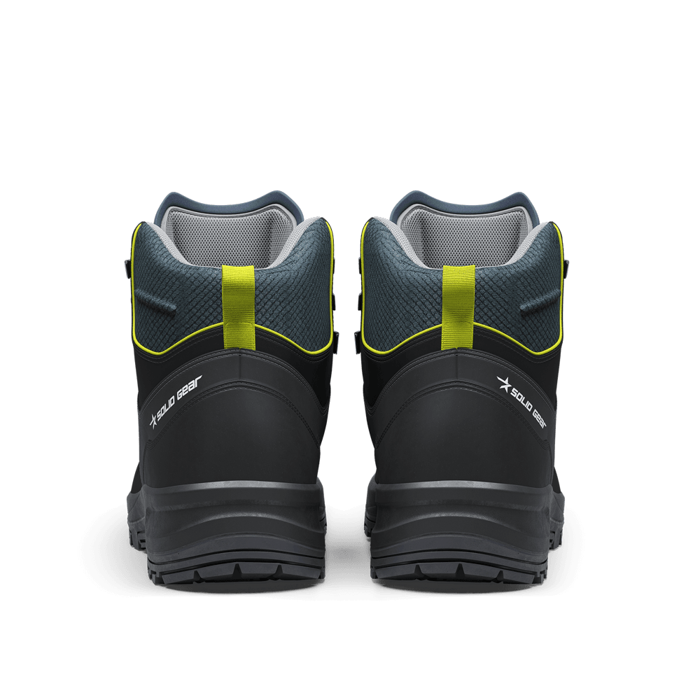 Solid Gear SG73102 Ion Mid Fiberglass Safety Boots Black