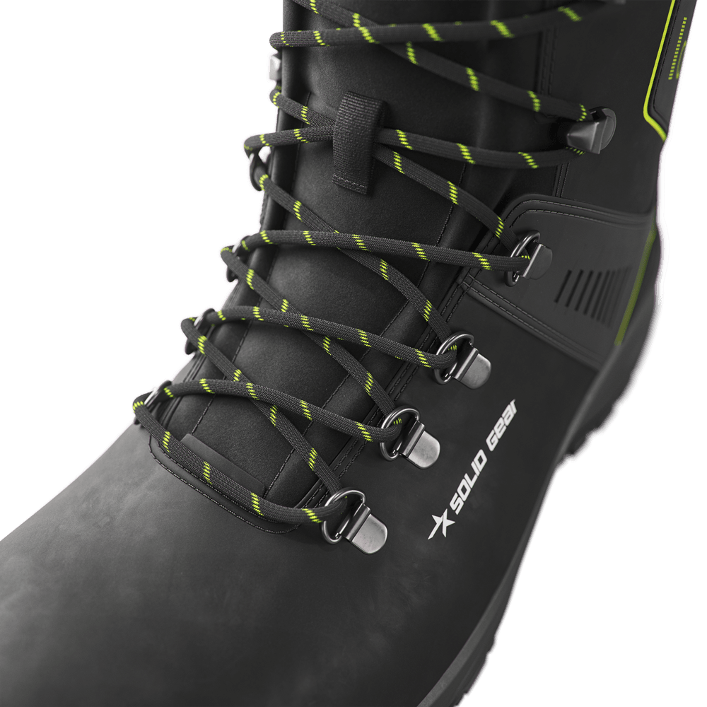 Solid Gear SG73103 Ion High SR Fiberglass Safety Boots Black