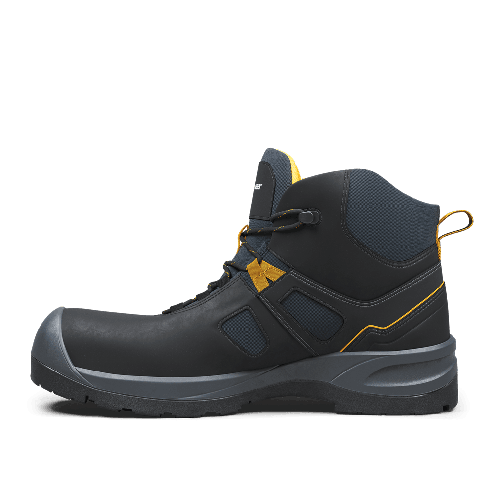 Solid Gear SG73202 Essence Mid Fiberglass Safety Boots Black