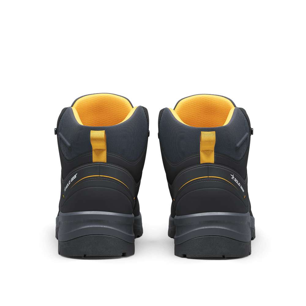Solid Gear SG73202 Essence Mid Fiberglass Safety Boots Black