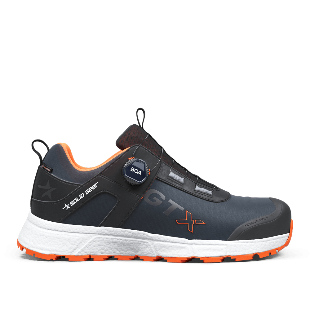 Solid Gear SG76014 Revolution 2S GTX Low BOA NANO Safety Trainers Blue/Orange