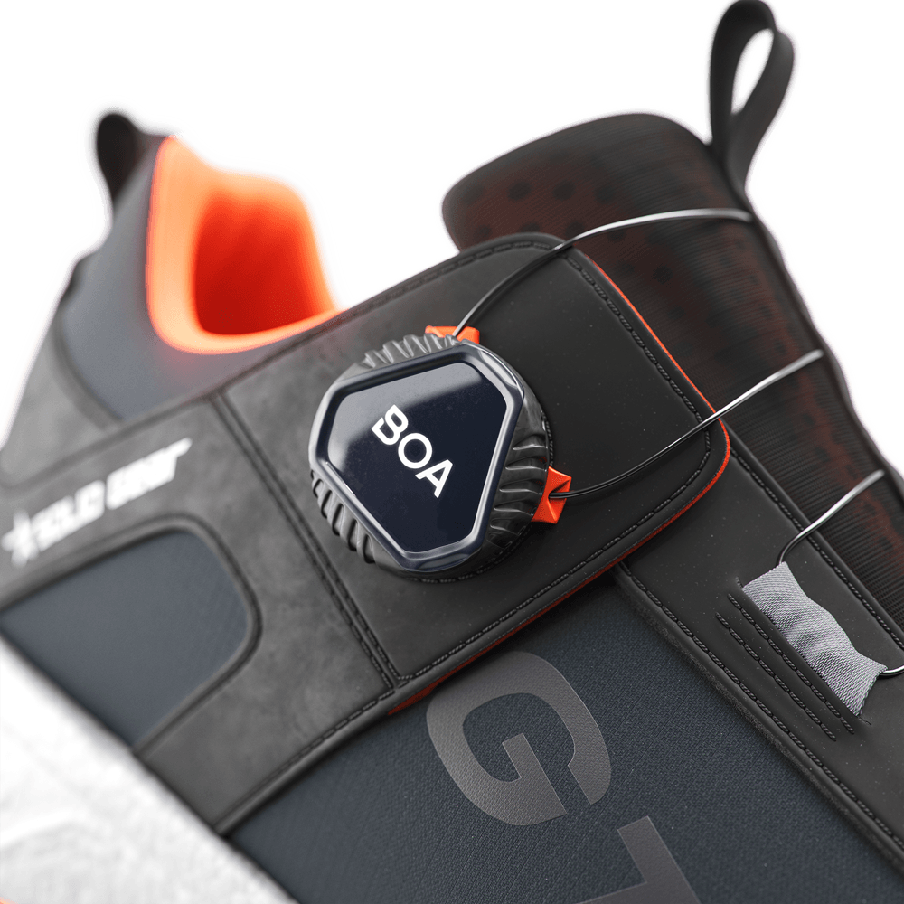 Solid Gear SG76014 Revolution 2S GTX Low BOA NANO Safety Trainers Blue/Orange