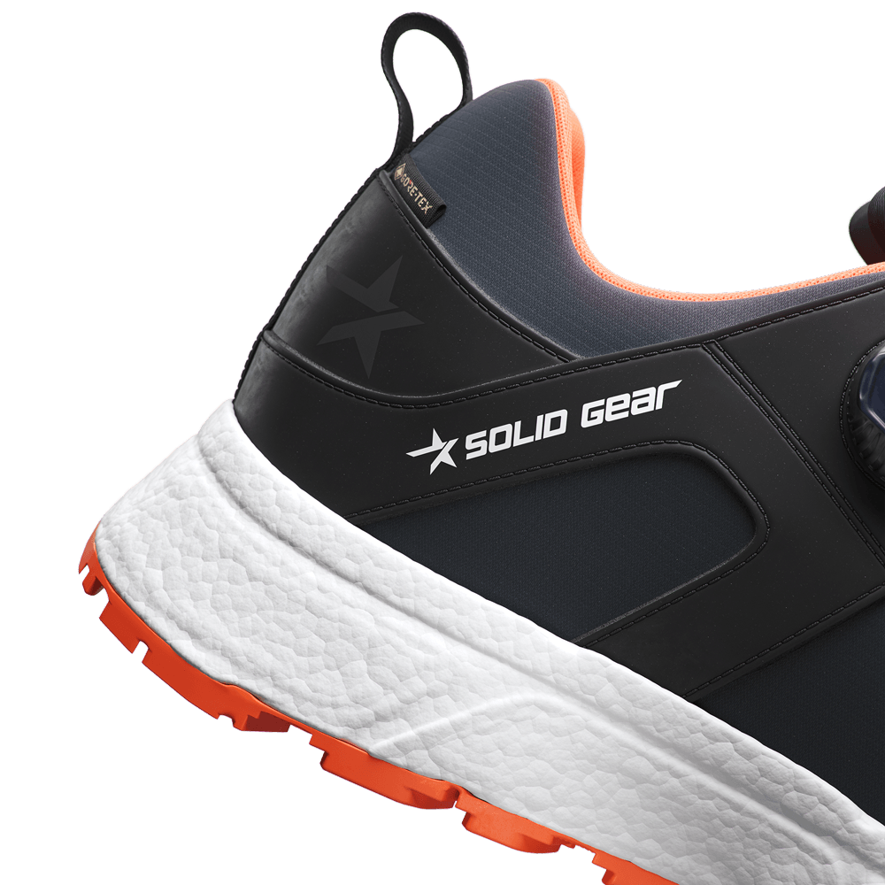Solid Gear SG76014 Revolution 2S GTX Low BOA NANO Safety Trainers Blue/Orange