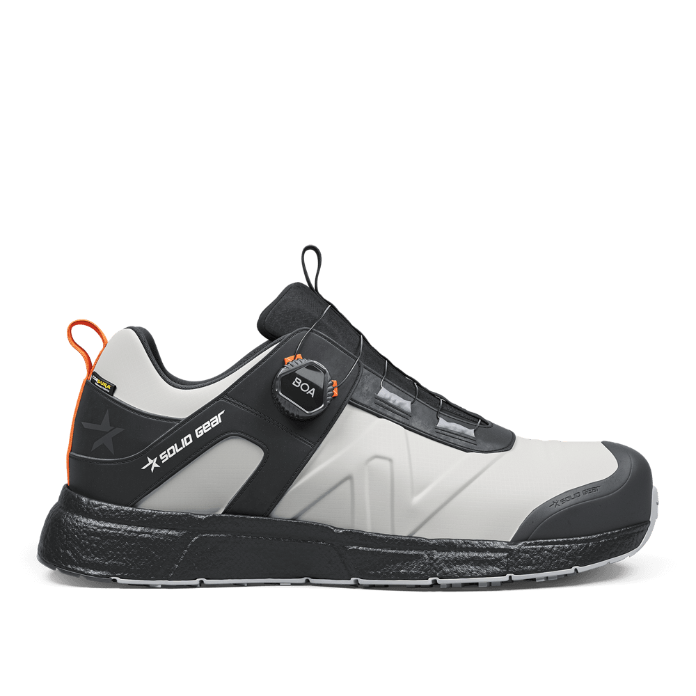 Solid Gear SG76015 Revolution 2 Mono Low Safety Trainers Shoe White / Black