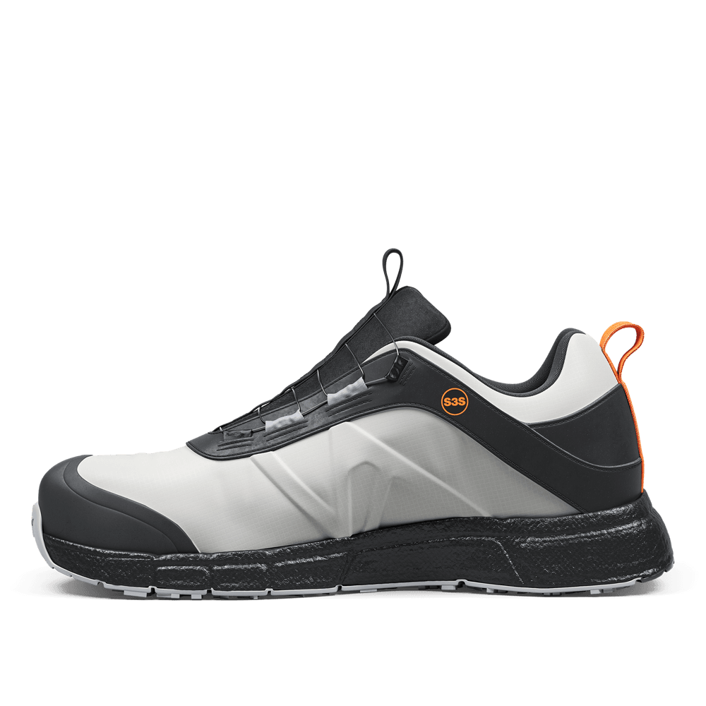 Solid Gear SG76015 Revolution 2 Mono Low Safety Trainers Shoe White / Black