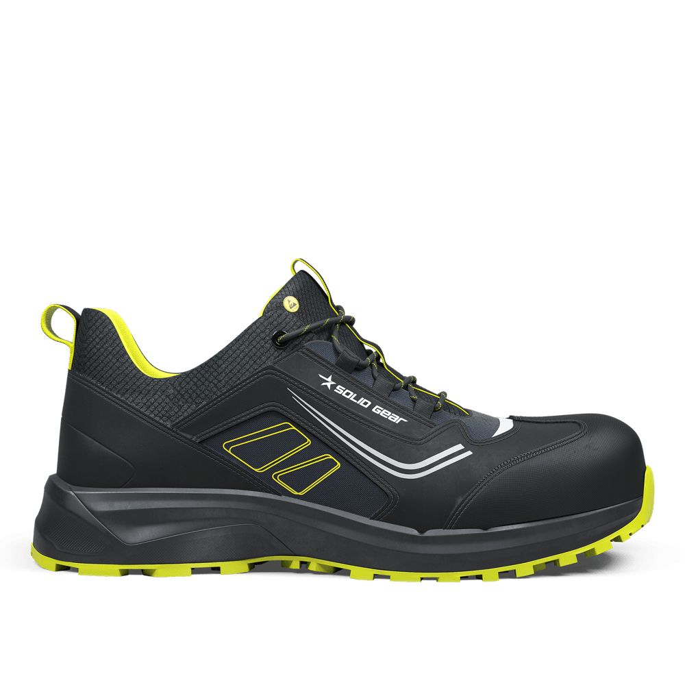 Solid Gear SG80201 Adapt Low Metal Free Safety Trainers Shoe Black
