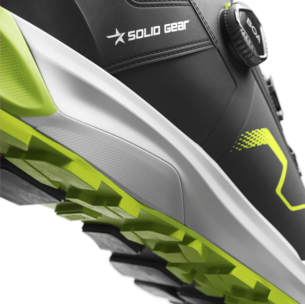 Solid Gear SG80204 Sonar Low BOA NANO Safety Trainers Black