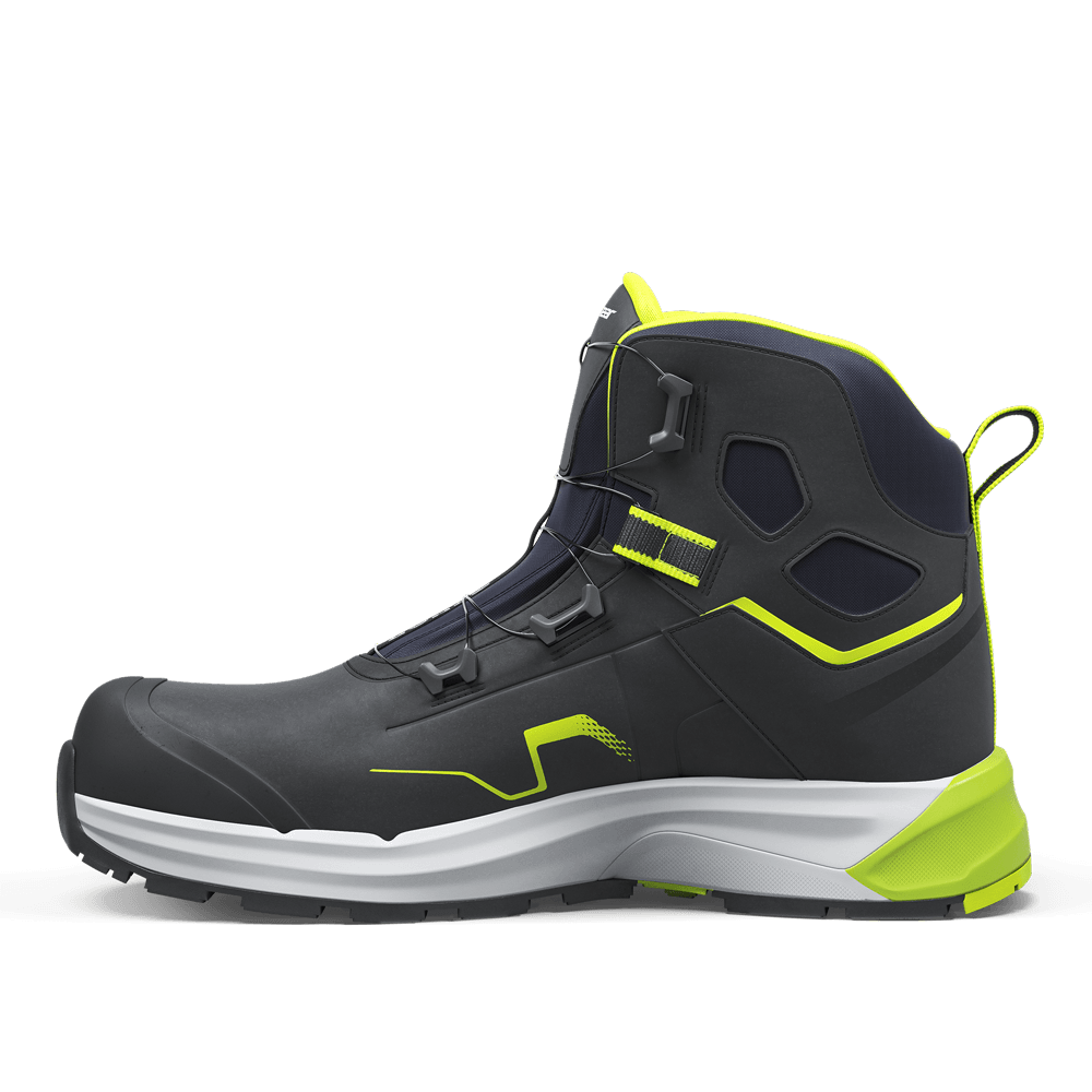 Solid Gear SG80205 Sonar Mid BOA NANO Safety Boots Black/Green