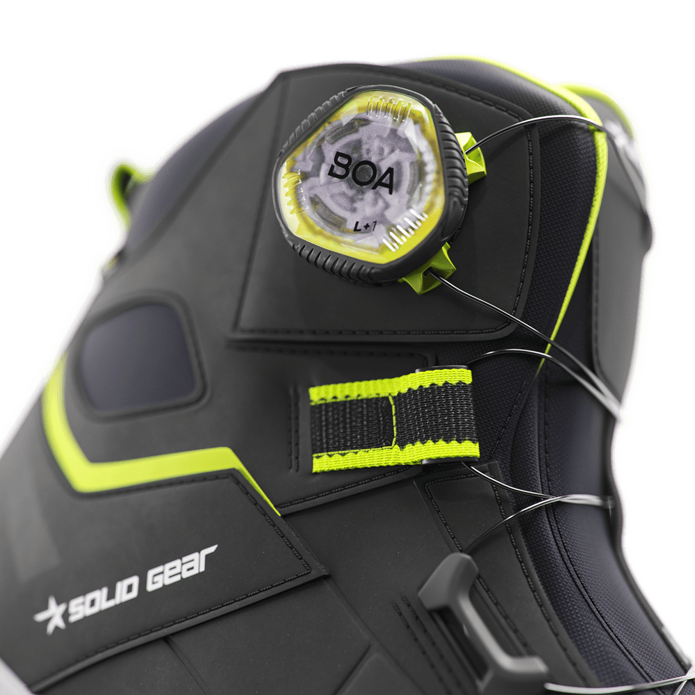 Solid Gear SG80205 Sonar Mid BOA NANO Safety Boots Black/Green