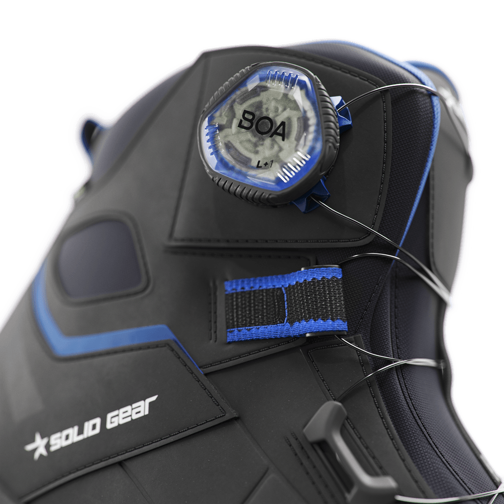 Solid Gear SG80208 Sonar Mid BOA NANO Safety Boots Black/Blue