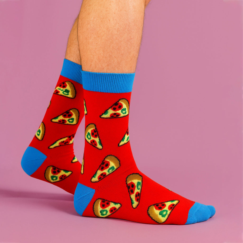 Sock Snob 6 Pack Mens Bamboo Design Socks - Soft Breathable Everyday Patterned Fit