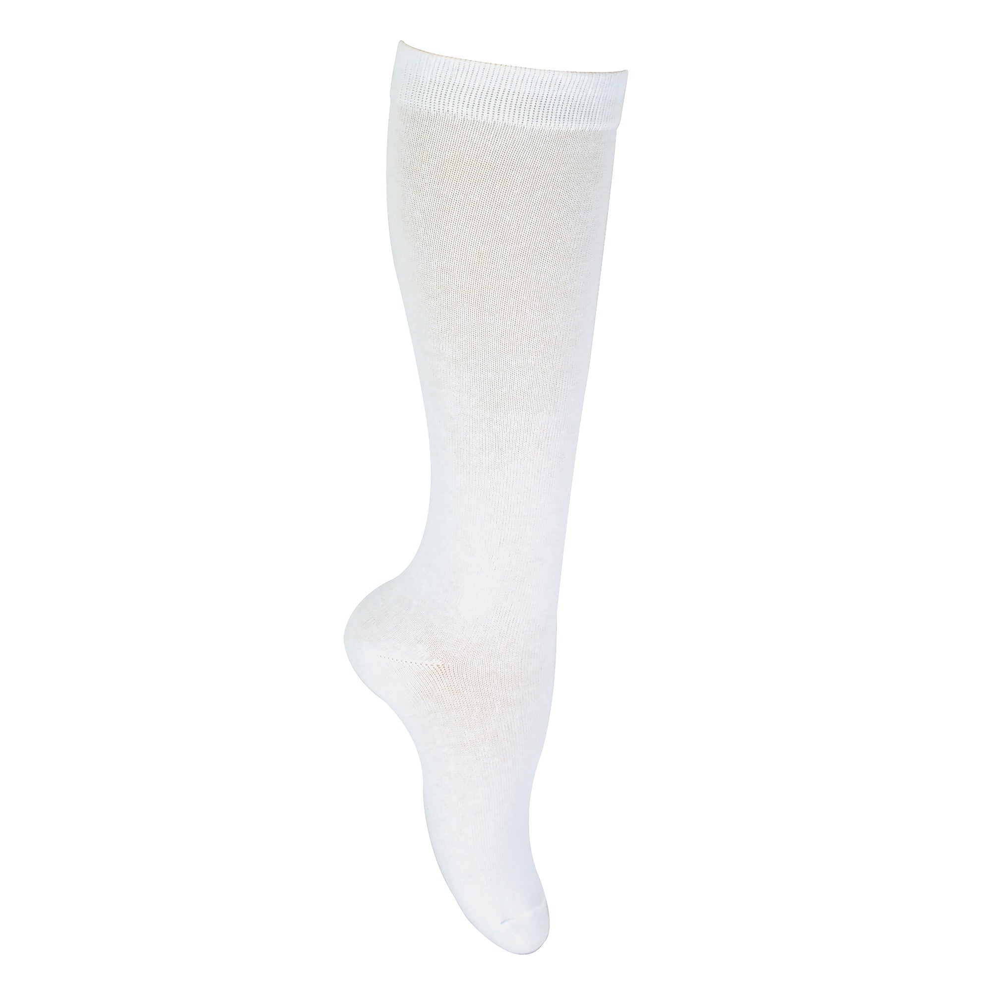 Sock Snob 12 Pack Girls Long Knee High Soft Cotton School Socks